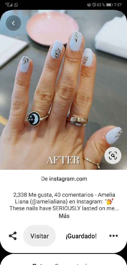 Manicure para novias 💅💅💅 - 1