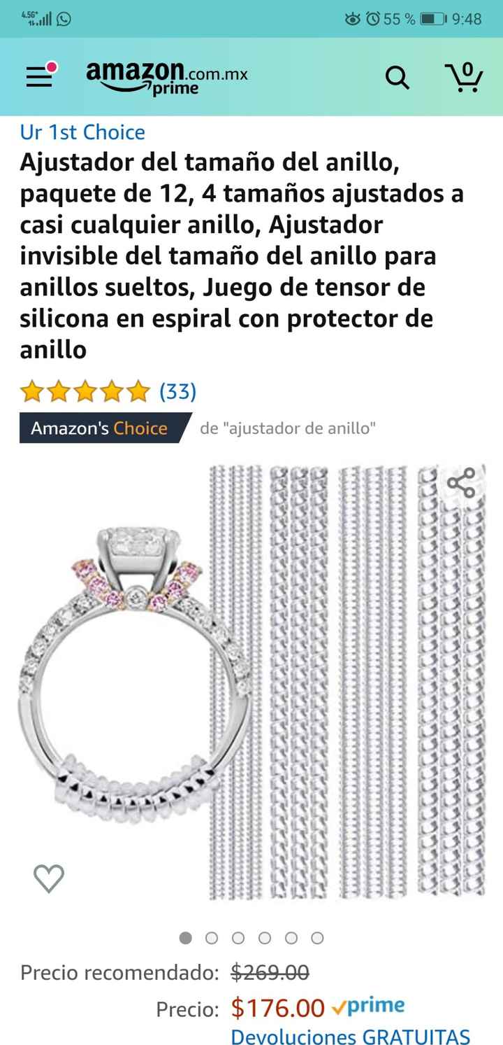 Me quedo grande el anillo de compromiso - 1
