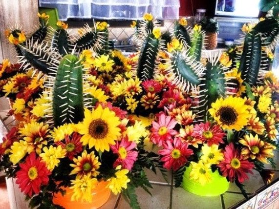 CENTRO DE MESA VAQUERA ! 