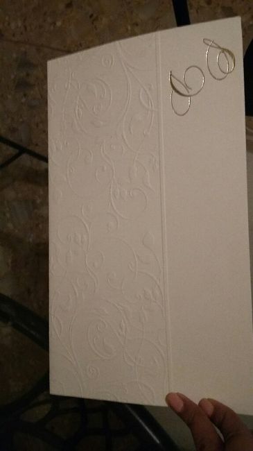 Por fin nuestras invitaciones - 1