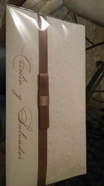 Por fin nuestras invitaciones - 3