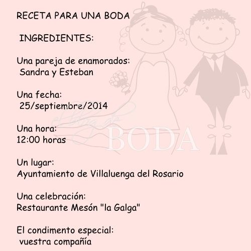 invitaciones de boda