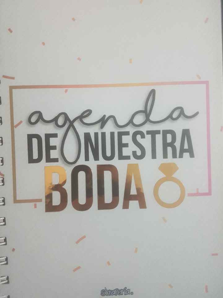Agenda de boda - 1