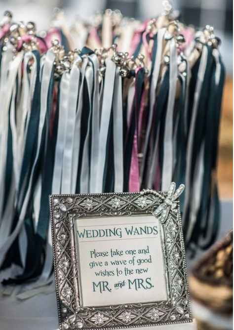 Wedding wands