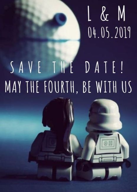 Save the date para amistades