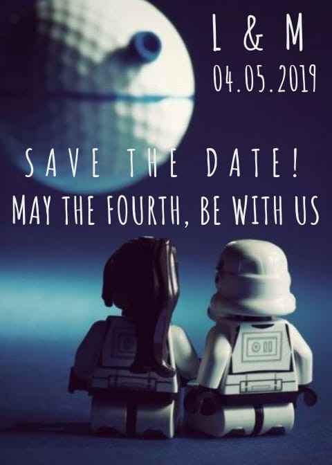 Save the date para amistades