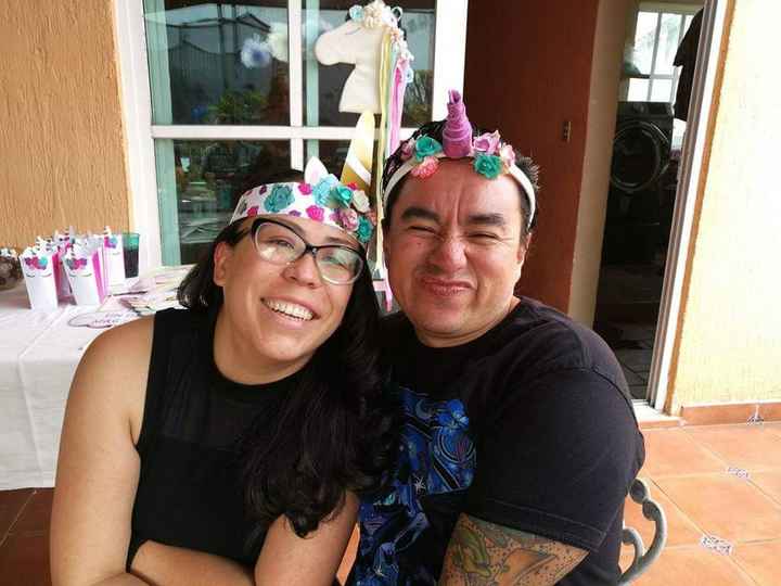 Festejando a nuestro unicornio