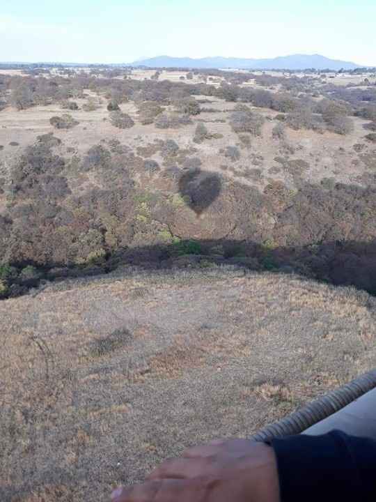 Volando en globo
