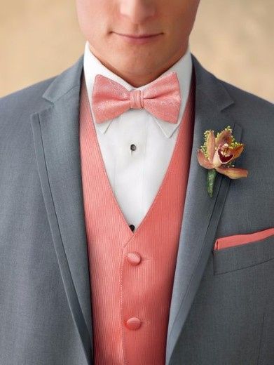 Detalles rosa para novio 12