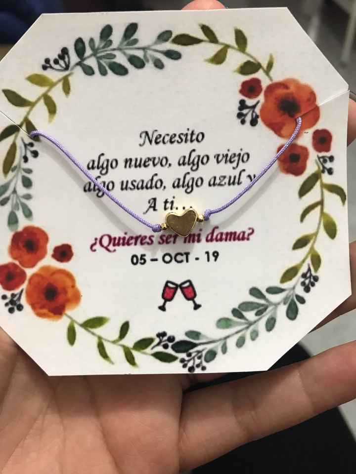 Consejos, que darle a mis damas para hacerles la petición? - 1