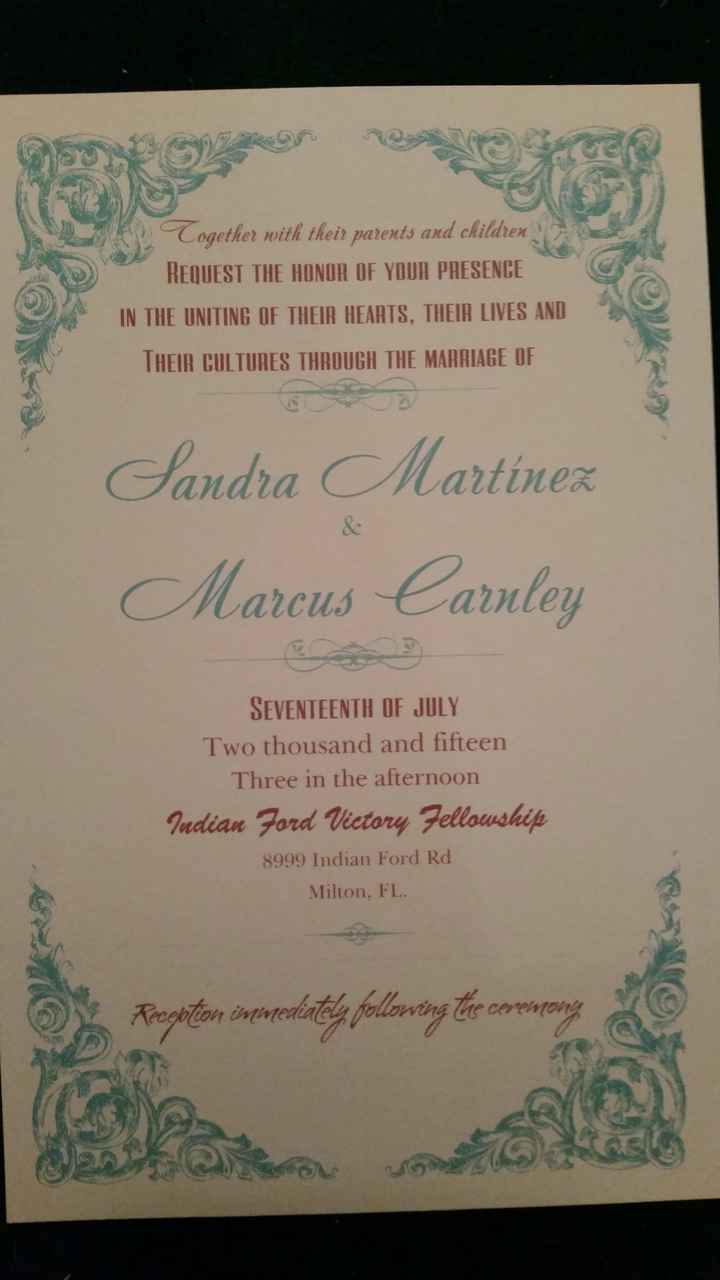Invitaciones listas - 2