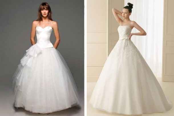 Tipo ball gown o princesa