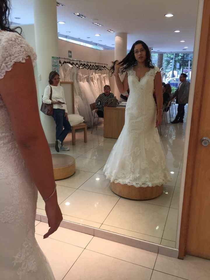 3 er vestido. No me gusto nada de el 