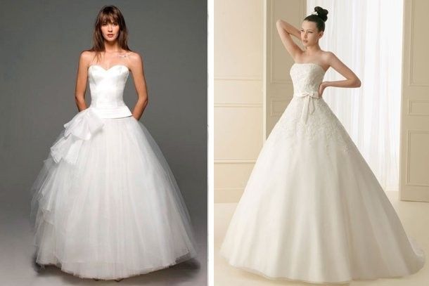 Tipo ball gown o princesa