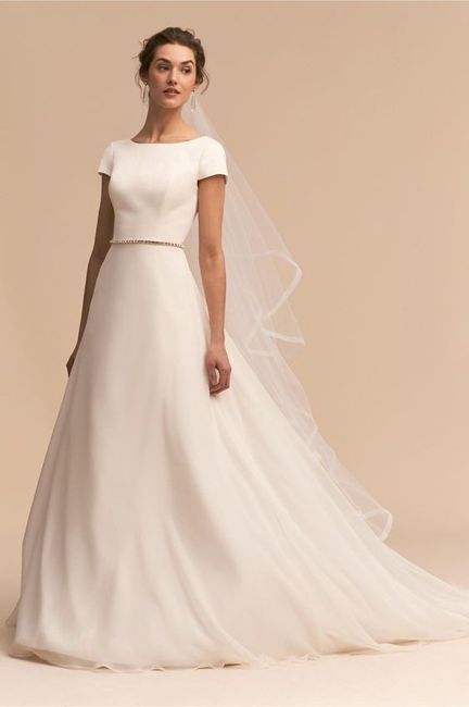 👰Vestidos de novia lisos👰 6