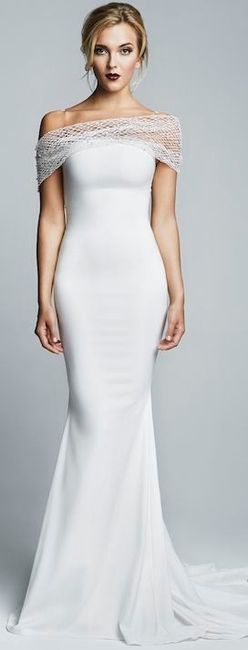 👰Vestidos de novia lisos👰 8