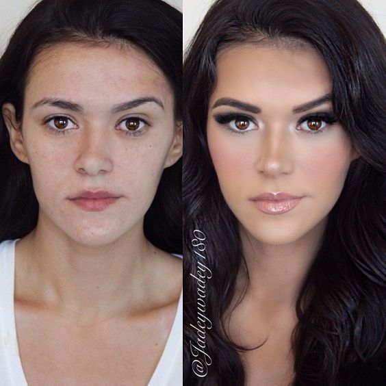 Maquillaje para novias: Antes y Después 3
