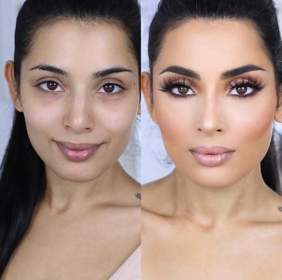 Maquillaje para novias: Antes y Después 4