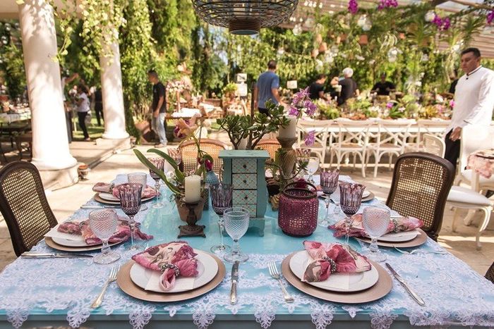 Mesas para Boda estilo Boho Chic 6