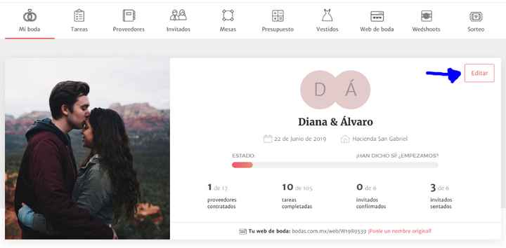 fecha boda