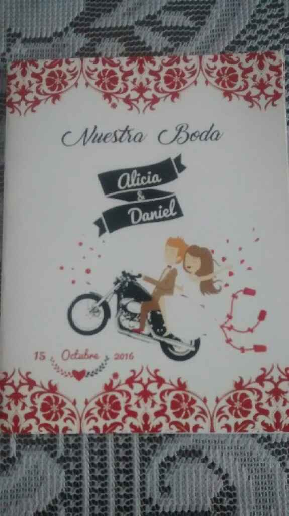 Ya me entregaron las invitaciones - 1