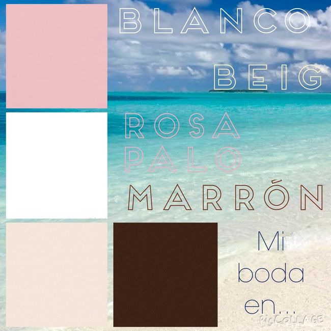 De qué color será su boda? - 1