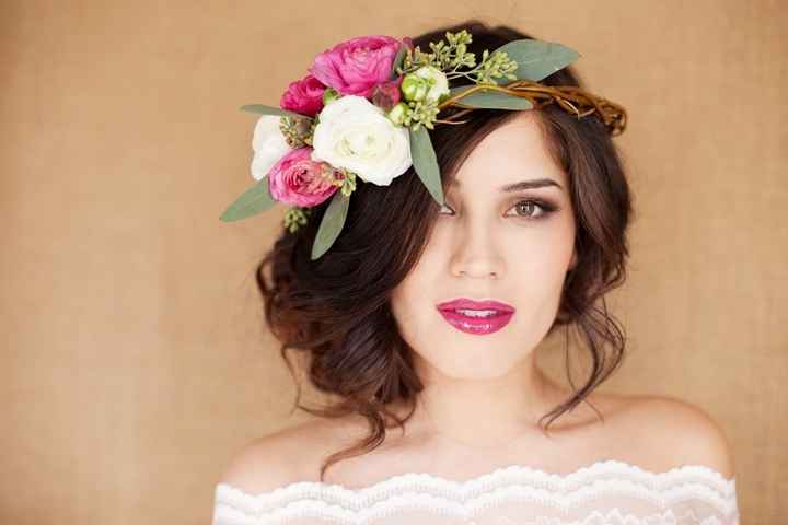 Tocado, Flores