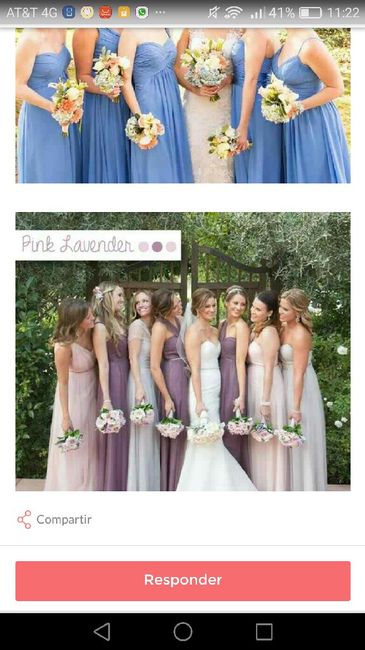 El look y los colores primavera-verano 2018 para damas de honor 11