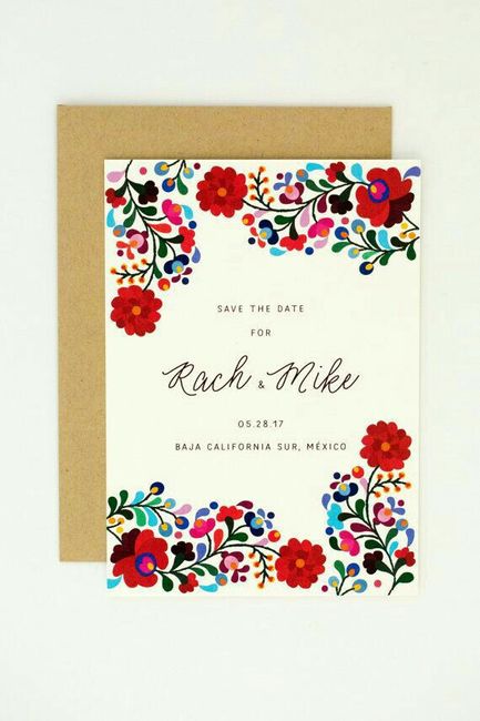 Invitaciones: boda mexicana 🇲🇽 9