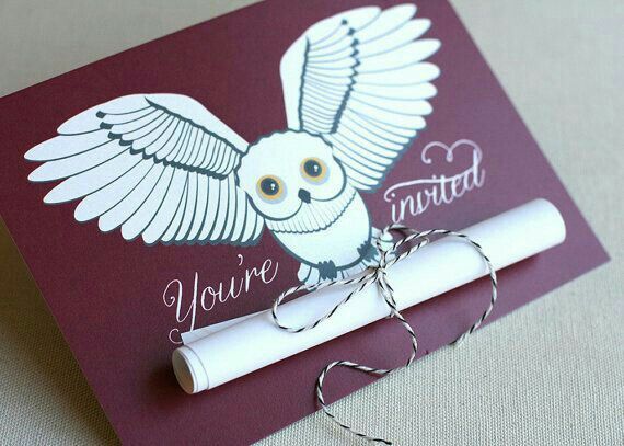 Invitaciones: Boda Harry Potter 6