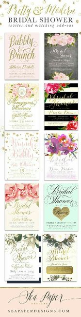 Invitaciones: Bridal Shower 3