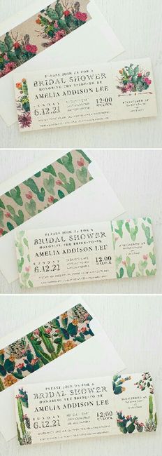 Invitaciones: Bridal Shower 8