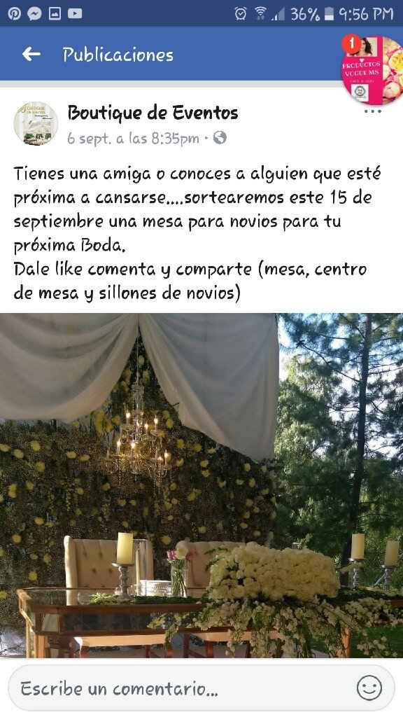 Mesa de novios!!! - 1