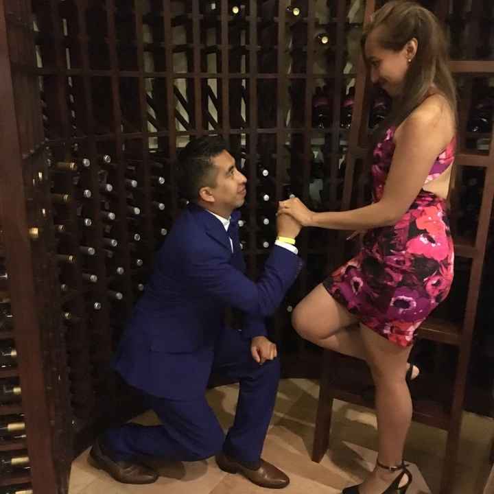La entregaaaa de mi anillo de compromiso wuuuauuu!!!!' - 3