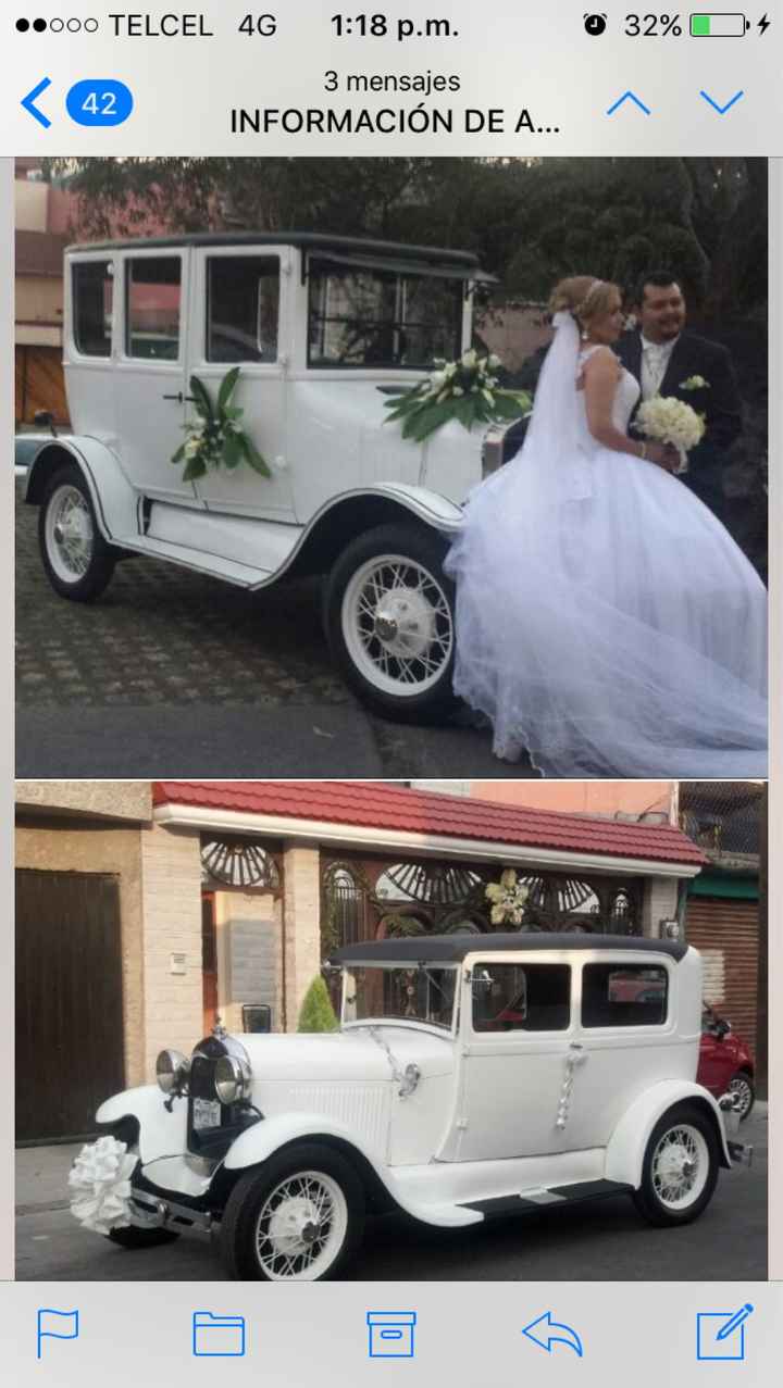 Nuestro auto para la boda 😍 - 1