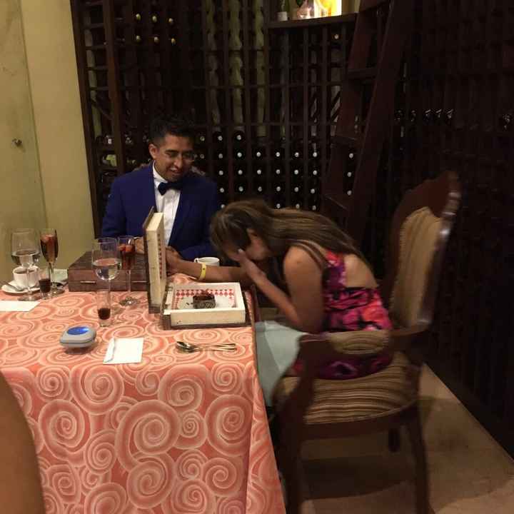 Hace un año recibí mi anillo de compromiso 😍 - 1