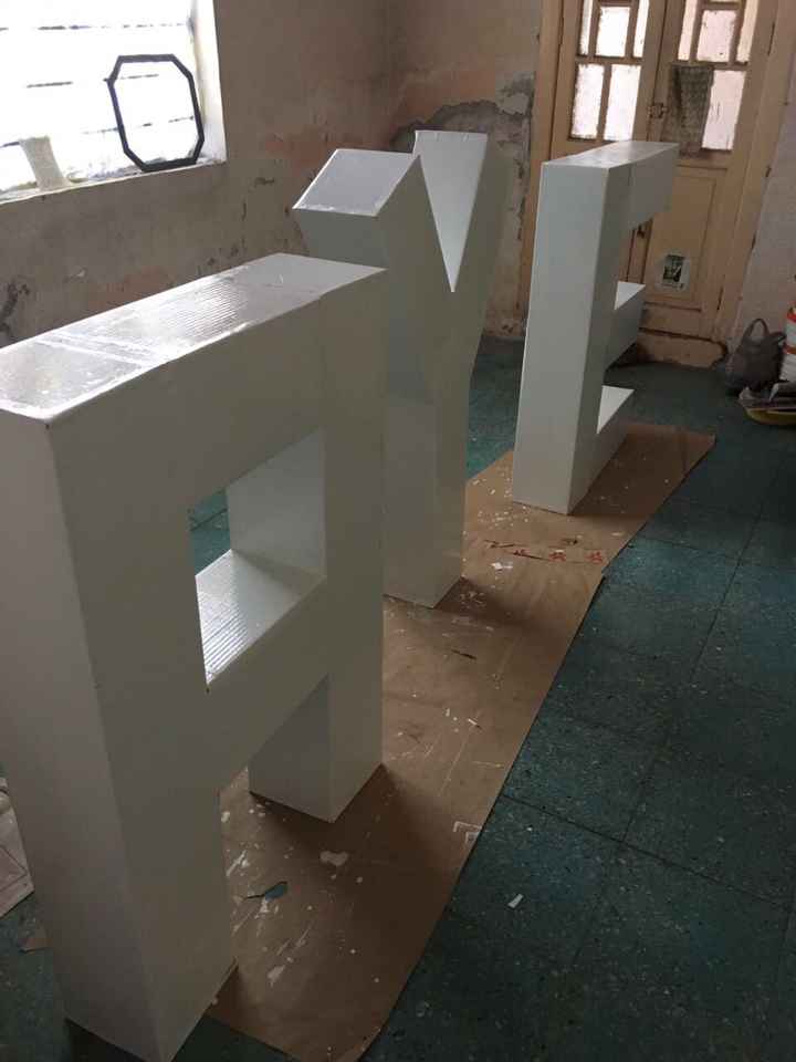 Mis letras gigantes 👏🏼😍 - 1