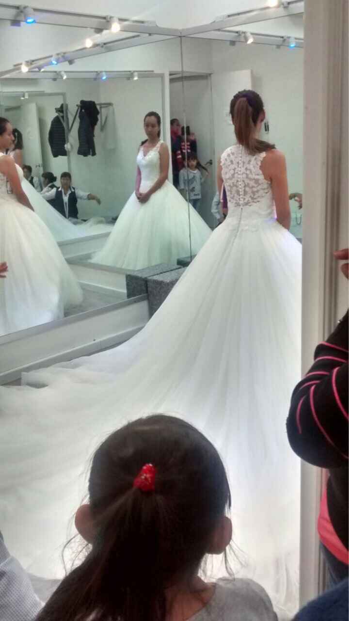 Mi prueba de vestido 😍 - 2