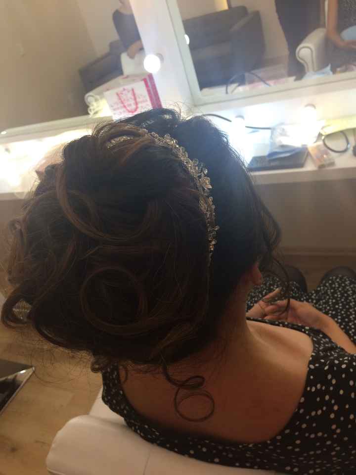 Hoy mi prueba de maquillaje y peinado😍 - 3