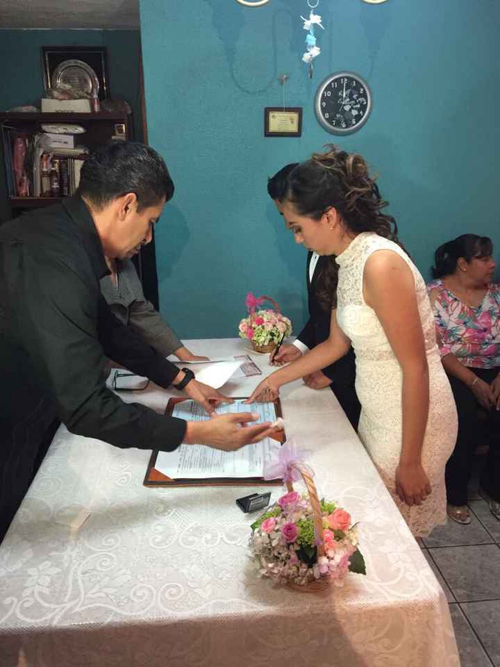  Me casé por el civil 😍 - 1