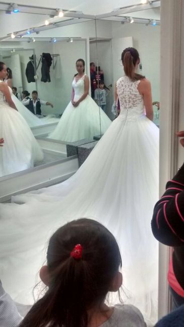 Mi prueba de vestido 😍 - 2