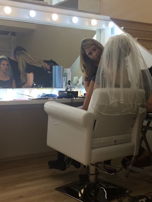 Hoy mi prueba de maquillaje y peinado😍 - 1