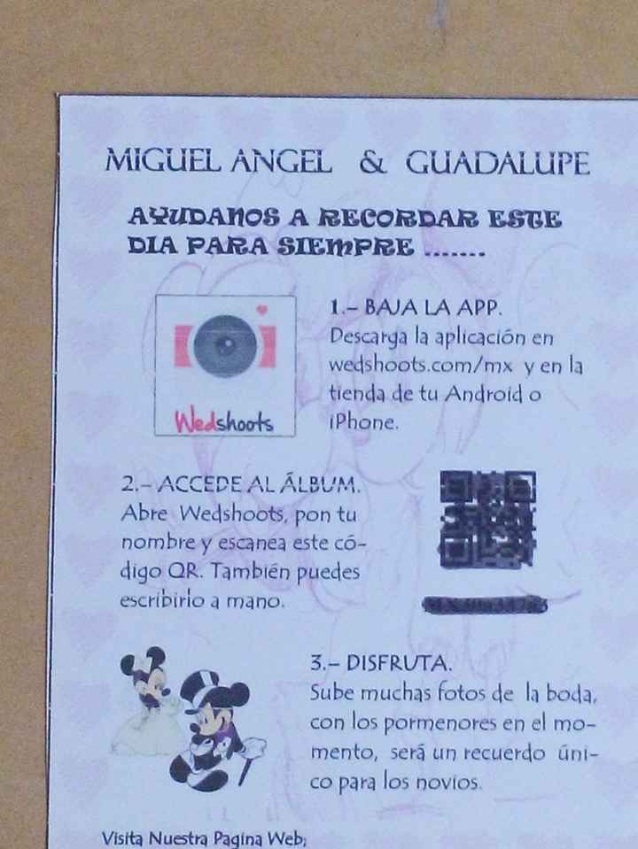 Invitación Webshoots