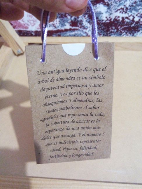 Texto de las almendras
