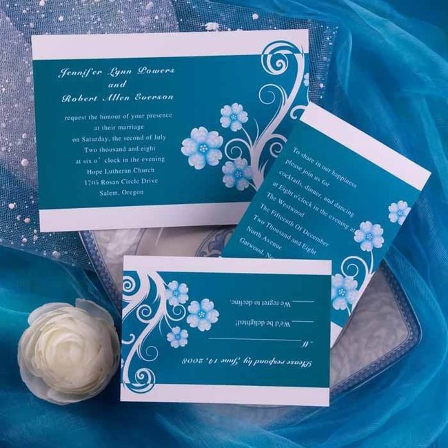 Chicas ayuda!!!! Ideas de invitaciones en verde esmeralda 26