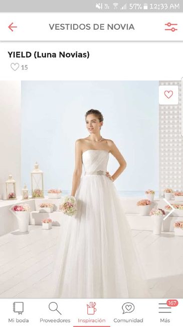 Cómo sera sus vestidos de novia - 1