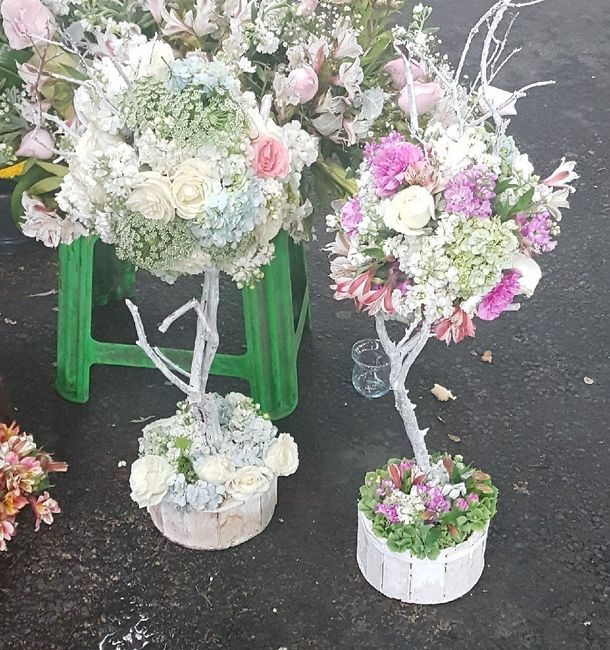 Costos de centros de mesas - 1