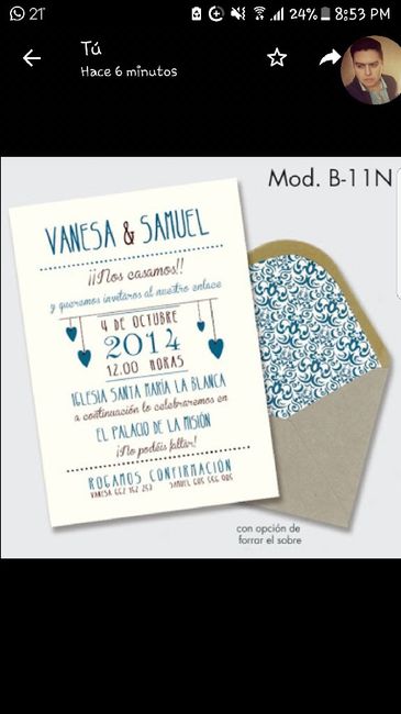 Ayuda invitación civil!! 1