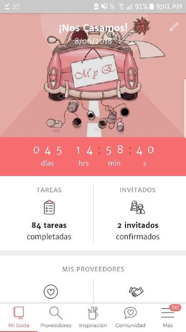 Mi contador a 45 días!!! 😱😱😱😱😏😏😏 - 1