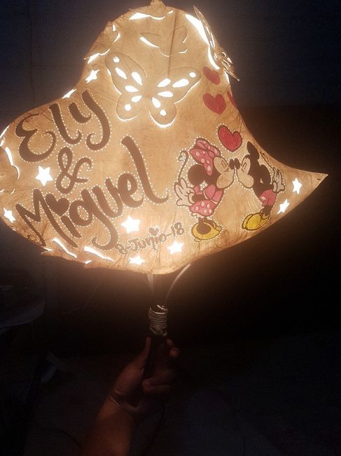 Lámpara para mi centro de mesa!!😍😍😍 - 2